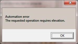 automation error