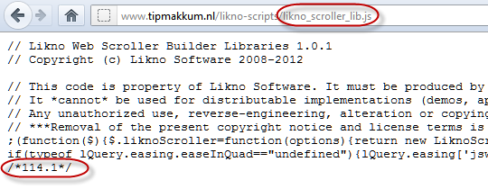 scroller library