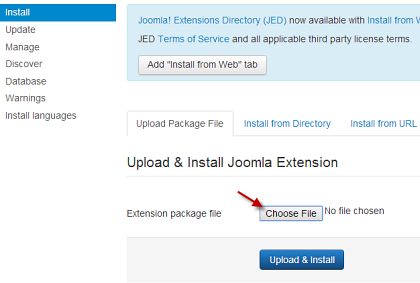 Joomla Tabs Install Component