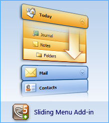 AllWebMenus Sliding Menu Add-in 1.0.3 screenshot
