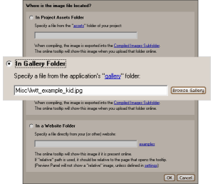 html windows gallery folder