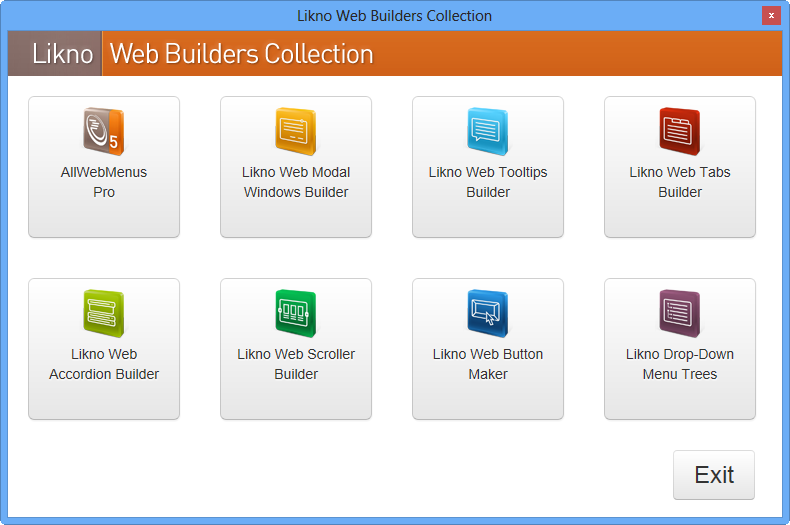 Likno Web Builders Collection screenshot