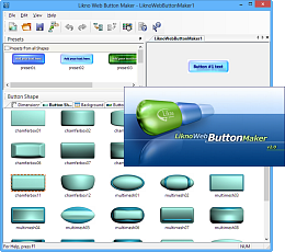 Likno Web Button Maker screenshots